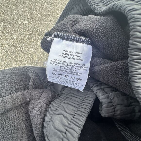 Nike Sportswear Club Polar Fleece Joggers Mens XXL Loose Fit Black Comfort Pants - Picture 6 of 8